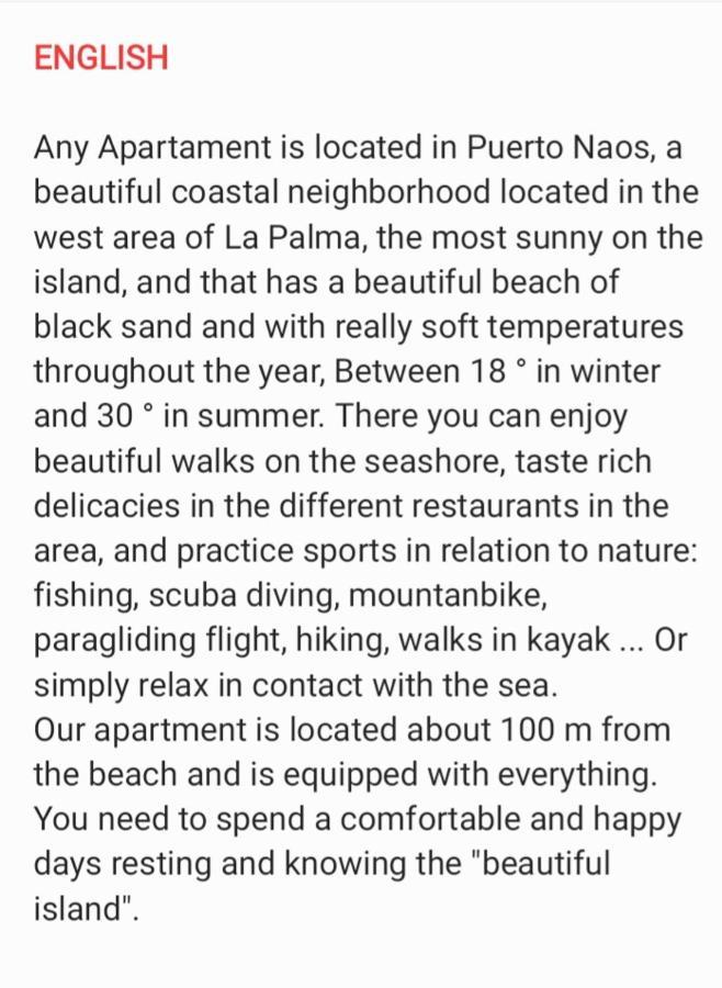 Apartamento Any Puerto De Naos Екстер'єр фото